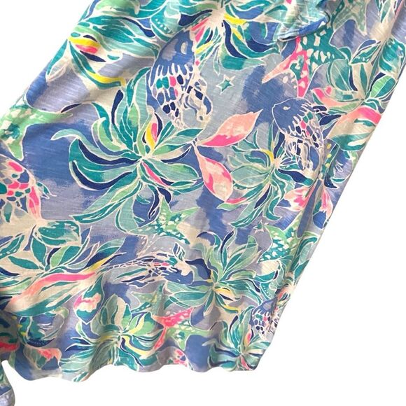 Lilly Pulitzer Shay Dress in Bennet Blue Celestial Seas in Size XS - Picture 9 of 10